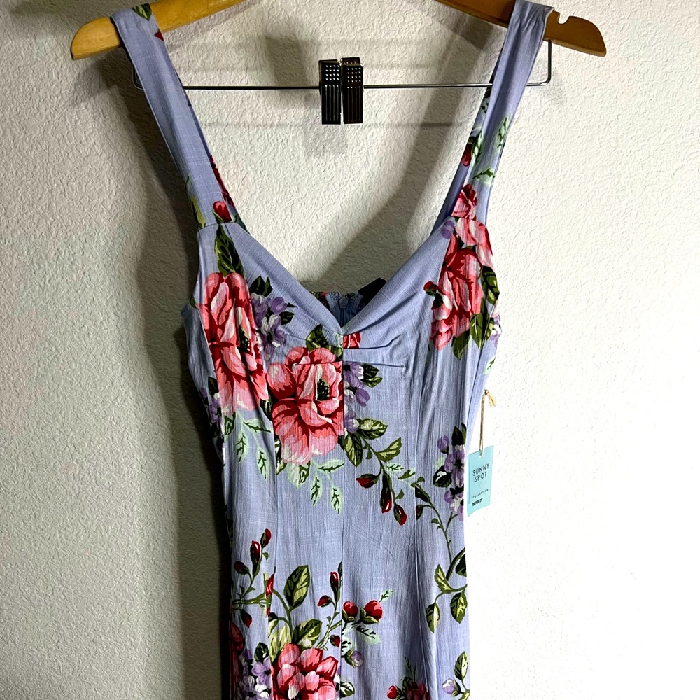 Purple String Summer dress